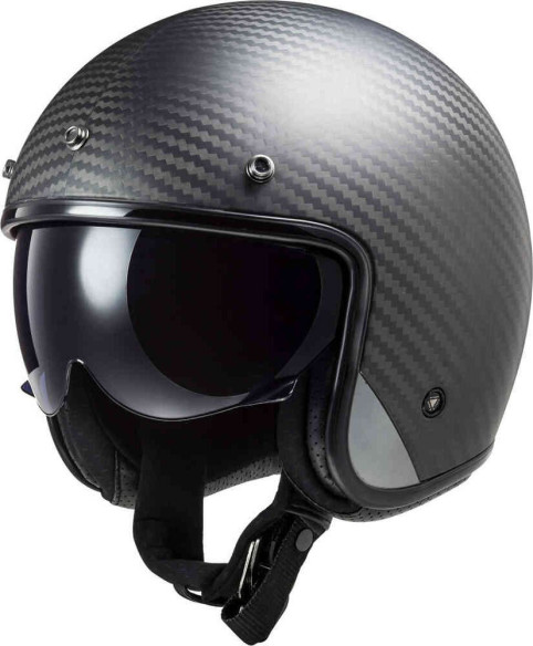 Casca Moto Open Face OF601 BOB Carbon Black 23