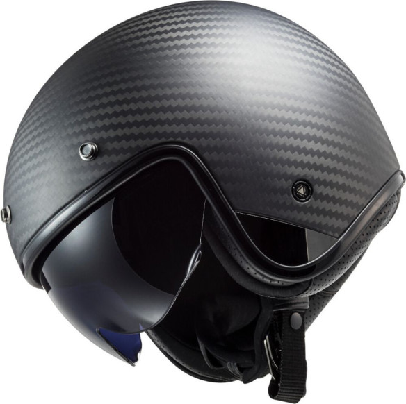 Casca Moto Open Face OF601 BOB Carbon Black 23