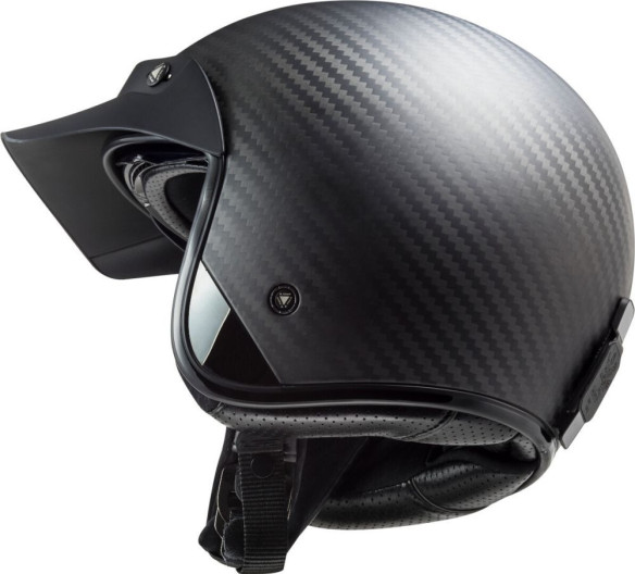 Casca Moto Open Face OF601 BOB Carbon Black 23