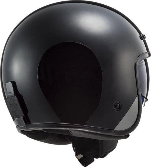 Casca Moto Open Face OF601 BOB Solid Black Matt 23
