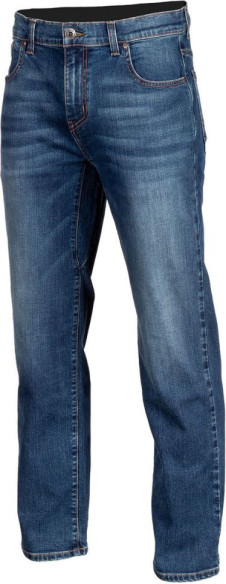 Jeans Moto Unlimited Straight Stretch Denim Cobalt