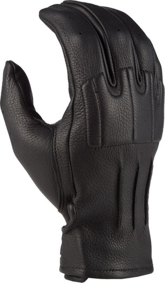 Manusi Moto Piele Touring Rambler Scurte Negru