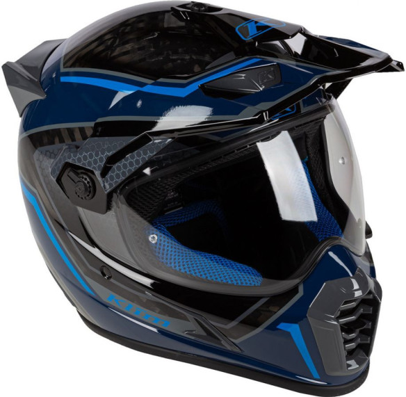 Casca Moto Touring Krios Pro ECE Only Mekka Kinetik Blue