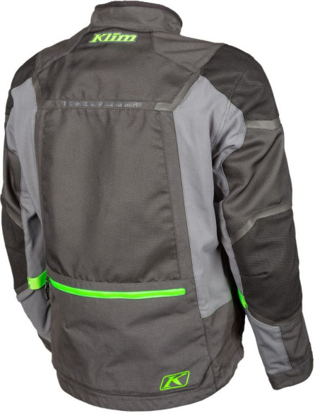 Geaca Moto Textil Touring Baja S4 Gray/Electrik Gecko