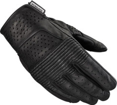 Manusi Moto Piele/Textile Sport Rude Perforated Negru