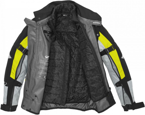 Geaca Moto Textila Touring All Road H2OUT Black/Yellow