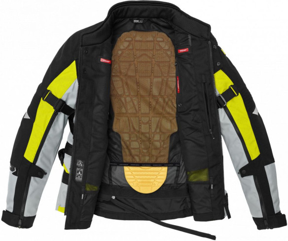 Geaca Moto Textila Touring All Road H2OUT Black/Yellow