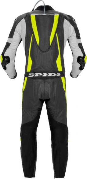 Combinezon Moto Piele Sport Warrior P Pro Negru/Galben