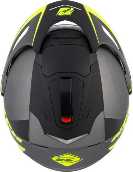 Casca Moto Jet Evasion Grey Black Neon Yellow
