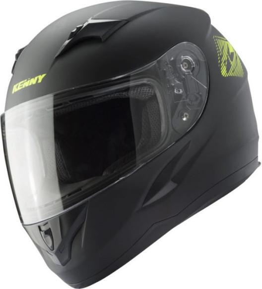 Casca Moto Integrala Copii Targa Black Neon Yellow