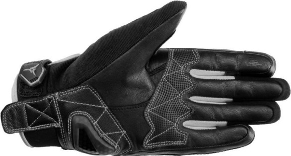 Manusi Moto Strada Textile/Piele X-Stretch Black/Titanium