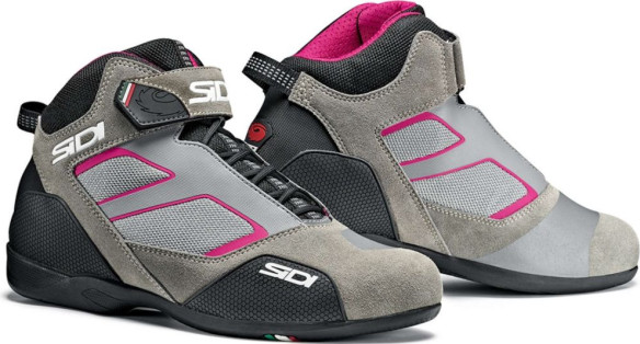 Cizme Moto Meta Grey-Pink