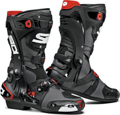 Cizme Moto Rex Grey-Black