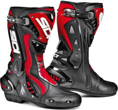 Cizme Moto ST Black-Red