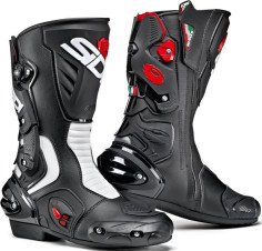 Cizme Moto Vertigo 2 Black-White