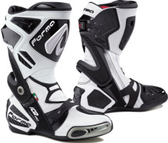Cizme Moto Racing Ice Pro White