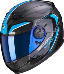 Casca Moto Full-Face Exo 490 Supernova Black/Blue