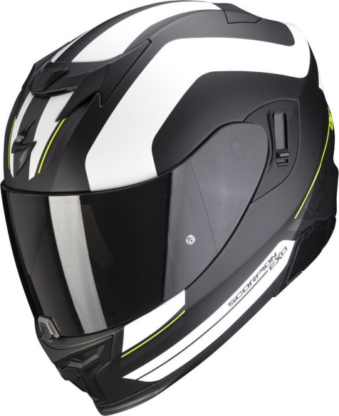 Casca Moto Full-Face Exo 520 Air Lemans Matt Black/Silver/White