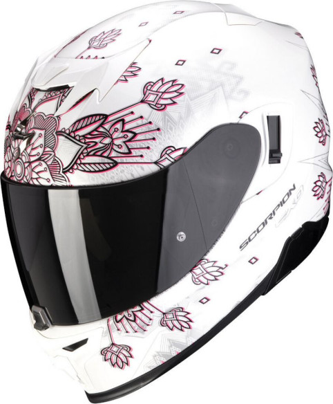 Casca Moto Full-Face Exo 520 Air Tina Pearl White/Silver