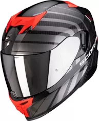 Casca Moto Full-Face Exo 520 Air Shade Pearl Black/Red