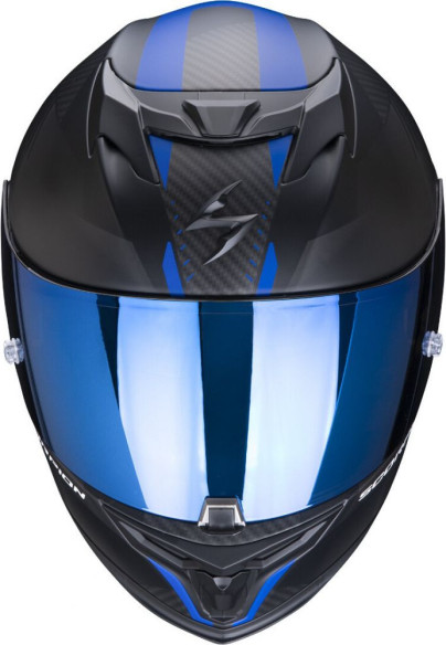 Casca Moto Full-Face Exo 520 Air Laten Matt Black/Blue