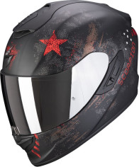 Casca Moto Full-Face Exo 1400 Air Asio Matt Black/Red