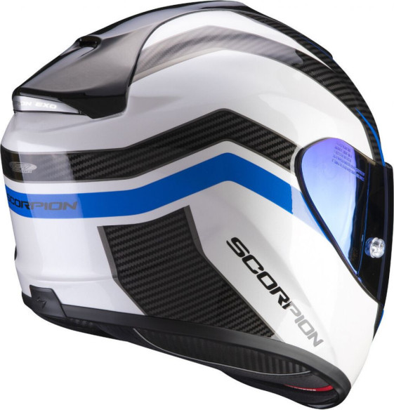 Casca Moto Full-Face Exo 1400 Air Fortuna White/Blue