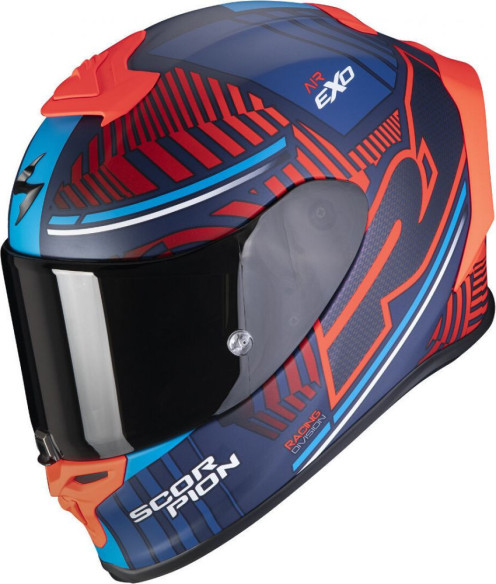 Casca Moto Full-Face Exo R1 Air Victory Matt Blue/Red