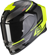 Casca Moto Full-Face Exo R1 Air Orbis Black/Neon Yellow