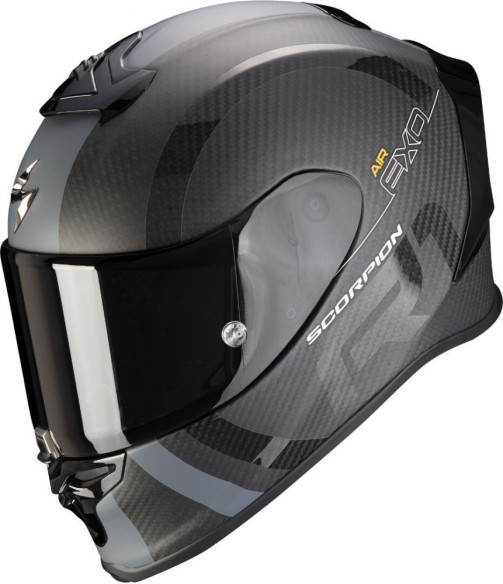 Casca Moto Full-Face Exo R1 Carbon Air MG Matt Black/Silver