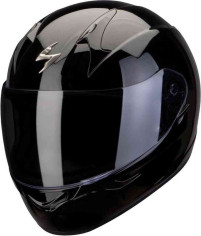 Casca Moto Full-Face Exo 390 Solid Glossy Black