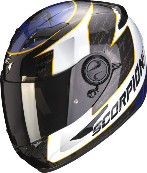 Casca Moto Full-Face Exo 490 Tour White/Blue