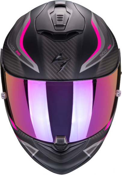Casca Moto Full-Face Exo 1400 Air Attune Matt Black/Pink