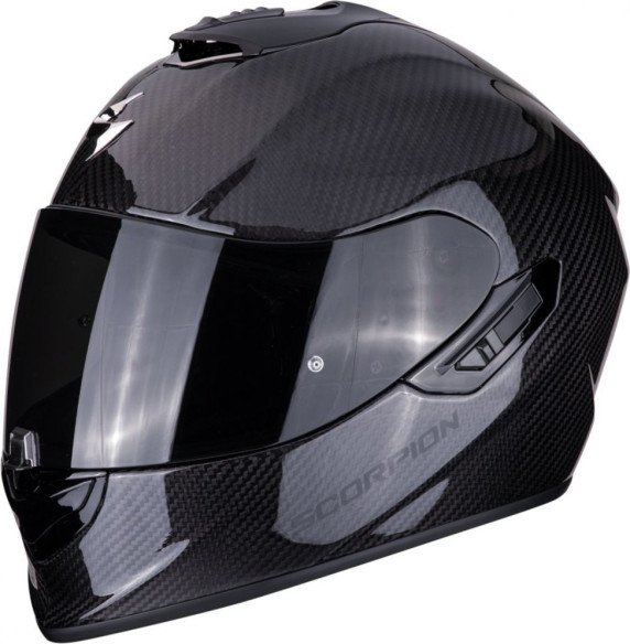 Casca Moto Full-Face Exo 1400 Air Carbon Solid Black