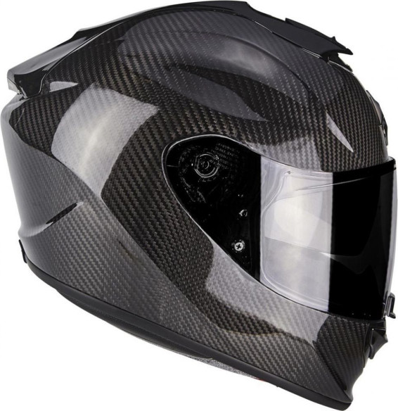 Casca Moto Full-Face Exo 1400 Air Carbon Solid Black