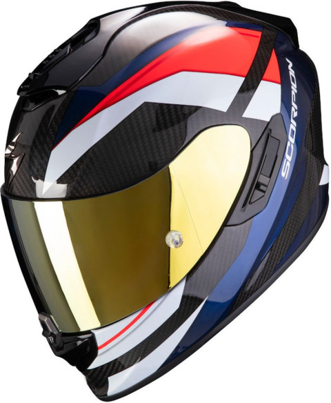 Casca Moto Full-Face Exo 1400 Carbon Air Legione Red/Blue