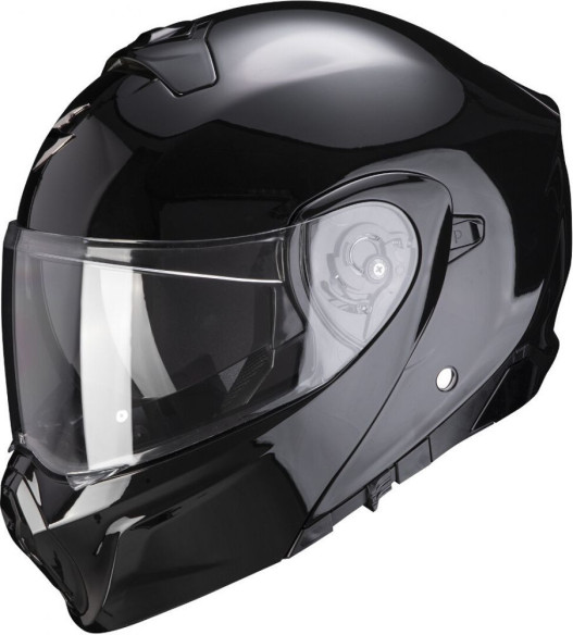 Casca Moto Flip-Up Exo-930 Solid Black