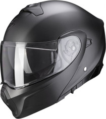 Casca Moto Flip-Up Exo-930 Solid Matt Pearl Black