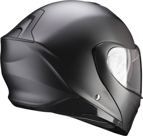 Casca Moto Flip-Up Exo-930 Solid Matt Pearl Black