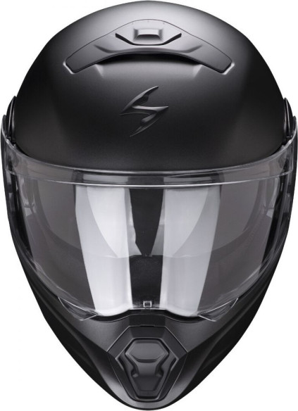 Casca Moto Flip-Up Exo-930 Solid Matt Pearl Black