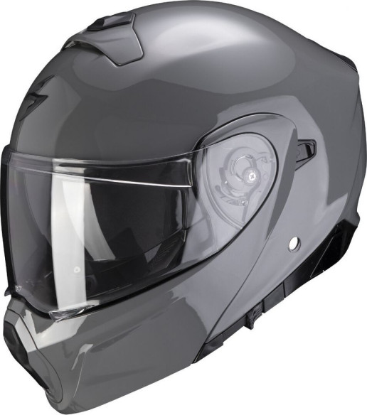 Casca Moto Flip-Up Exo-930 Solid Cement Grey