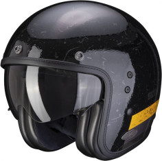 Casca Moto Open Face/Jet Belfast Shift Black/Gold