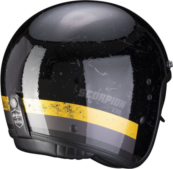Casca Moto Open Face/Jet Belfast Shift Black/Gold