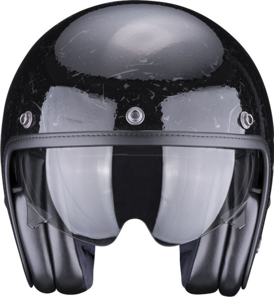 Casca Moto Open Face/Jet Belfast Shift Black/Gold