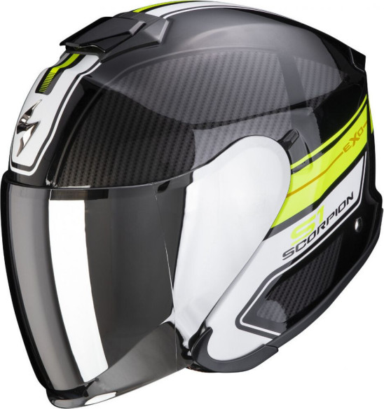 Casca Moto Open Face/Jet Exo-S1 Cross-Ville Black/Neon Yellow