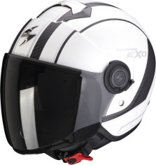 Casca Moto Open Face/Jet Exo-City Scoot Matt White/Black
