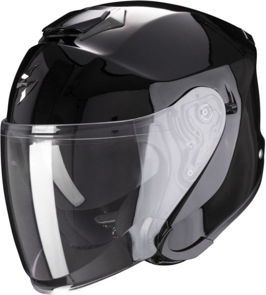 Casca Moto Open Face/Jet EXO-S1 Solid Black