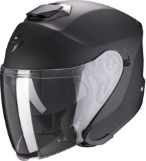 Casca Moto Open Face/Jet EXO-S1 Solid Matt Pearl Black