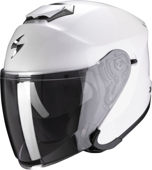 Casca Moto Open Face/Jet EXO-S1 SOLID Pearl White