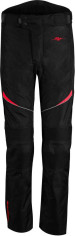 Pantaloni Moto Textili Tommy Black/Red
